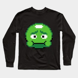 Sick Pixel Emoji Long Sleeve T-Shirt
